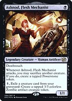 Ashnod, Flesh Mechanist (PRE-84S) - rare - Foil
