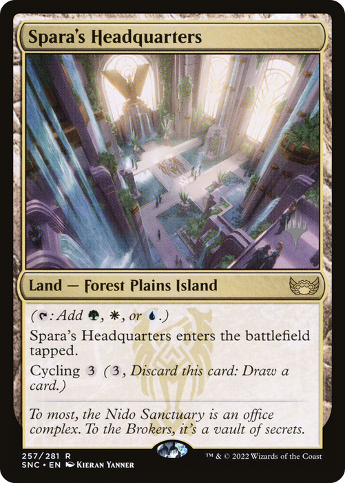Spara's Headquarters (PPSNC-257P) - rare - Foil