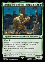 Strong, the Brutish Thespian (PIP-084) - rare