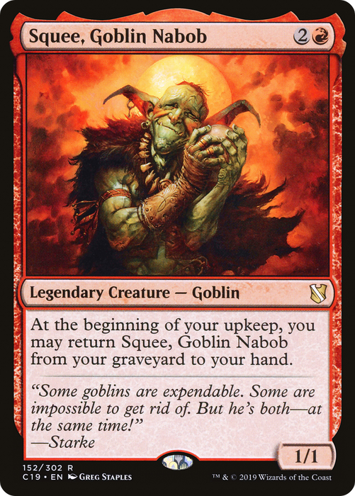 Squee, Goblin Nabob (C19-152) - rare