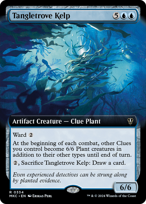 Tangletrove Kelp (MKC-334) - rare: (Extended Art)