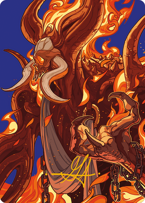 Phlage, Titan of Fire's Fury // Phlage, Titan of Fire's Fury (AMH3-050) - common (Borderless)