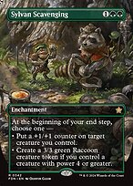 Sylvan Scavenging (FDN-342) - rare (Borderless)