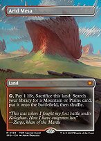 Arid Mesa (SPG-109) - mythic (Borderless)