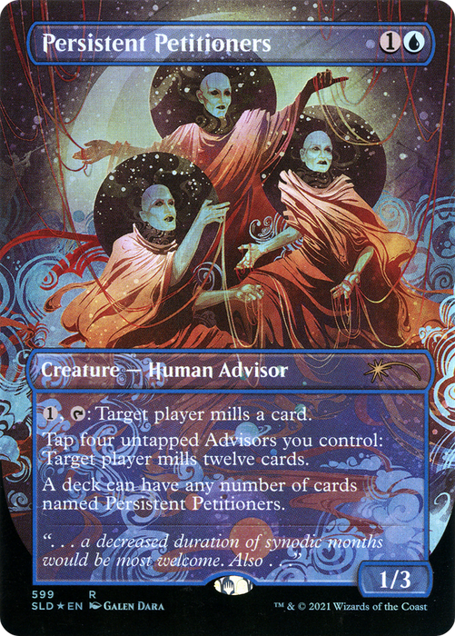 Persistent Petitioners (SLD-599) - rare (Borderless) - Foil