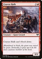 Craven Hulk (KHM-127) - common