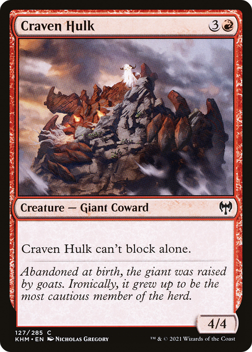 Craven Hulk (KHM-127) - common - Foil