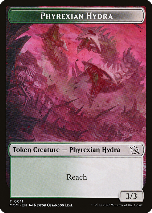 Phyrexian Hydra (TMOM-011) - common - Foil
