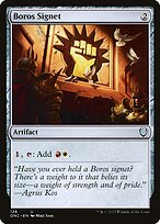 Boros Signet (ONC-126) - uncommon