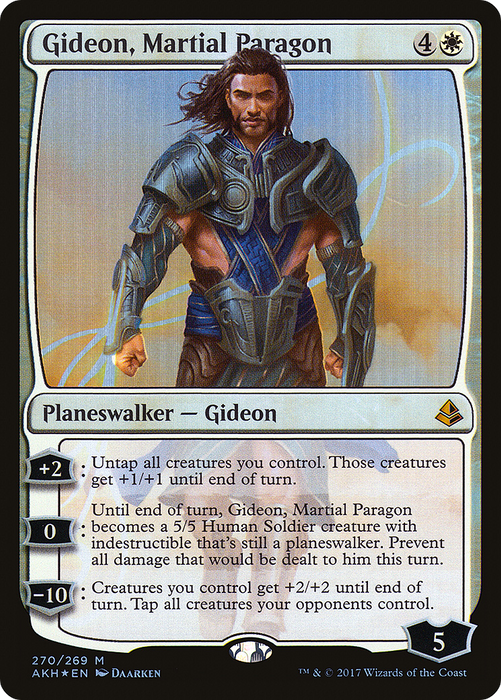 Gideon, Martial Paragon (AKH-270) - mythic - Foil