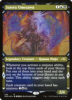 Satoru Umezawa (NEO-426) - rare: (Showcase) - Etched Foil