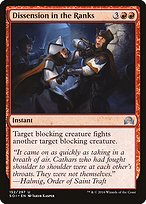 Dissension in the Ranks (SOI-152) - uncommon - Foil
