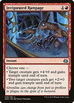 Invigorated Rampage (AER-086) - uncommon - Foil
