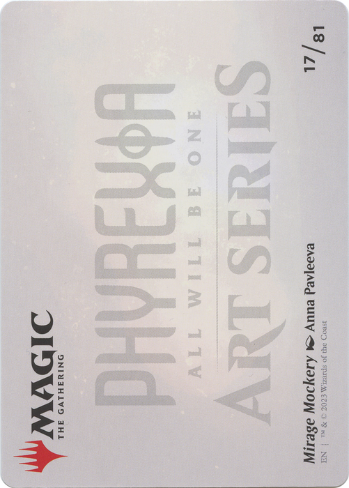 Mirage Mockery // Mirage Mockery (AONE-017) - common (Borderless) - Foil