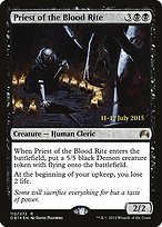 Priest of the Blood Rite (PRE-112S) - rare - Foil