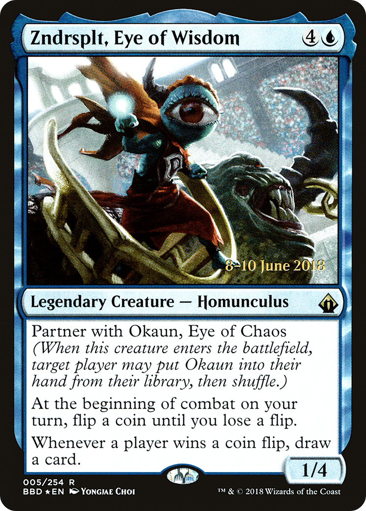 Zndrsplt, Eye of Wisdom (LARP-05S) - rare - Foil