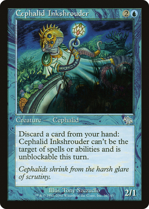 Cephalid Inkshrouder (JUD-036) - uncommon - Foil