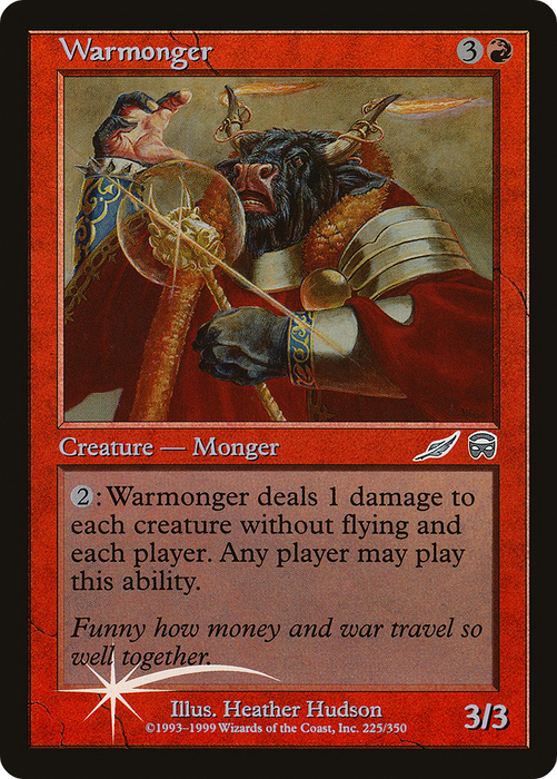 Warmonger (MEDIA-1999-2) - uncommon - Foil