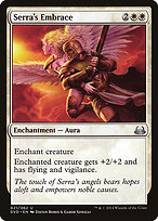 Serra's Embrace (DD3-021) - uncommon