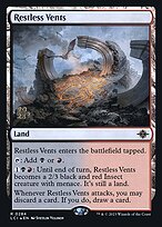 Restless Vents (PRE-284S) - rare - Foil