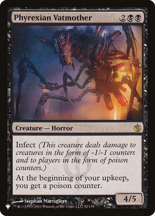 Phyrexian Vatmother (LIST-MBS-52) - rare