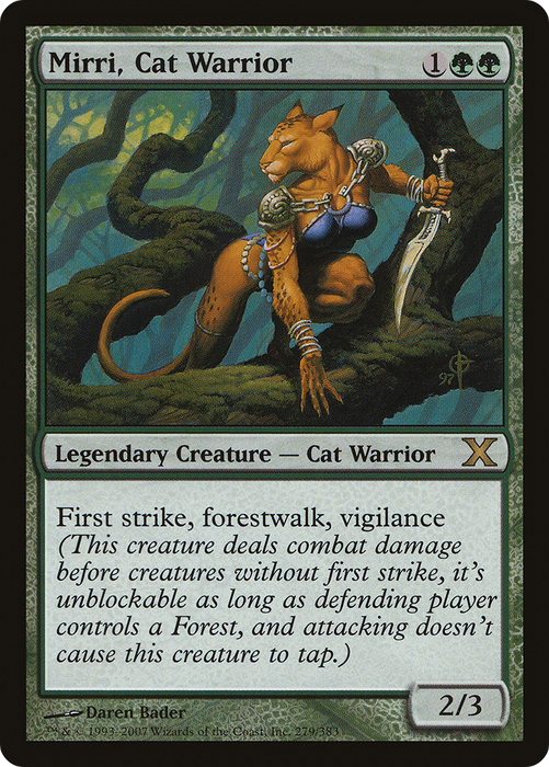Mirri, Cat Warrior (10E-279) - rare