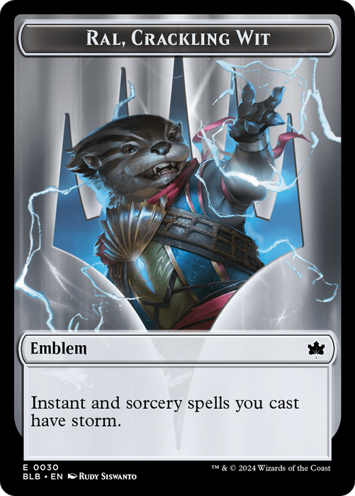 Ral, Crackling Wit Emblem (TBLB-030) - common - Foil
