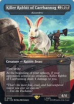 Kezzerdrix (SLD-826) - rare / Killer Rabbit of Caerbannog (Borderless)