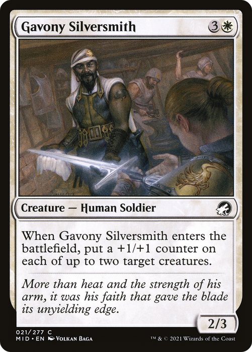 Gavony Silversmith (MID-021) - common