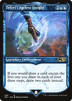 Teferi's Ageless Insight (M21-294) - rare: (Showcase)