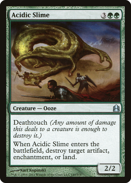 Acidic Slime (CMD-140) - uncommon