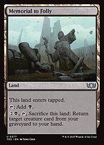 Memorial to Folly (TDC-377) - uncommon