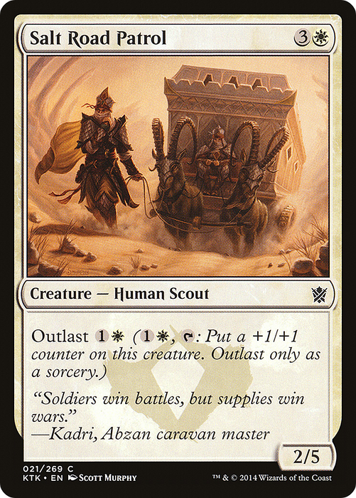Salt Road Patrol (KTK-021) - common - Foil