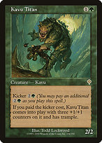 Kavu Titan (INV-194) - rare