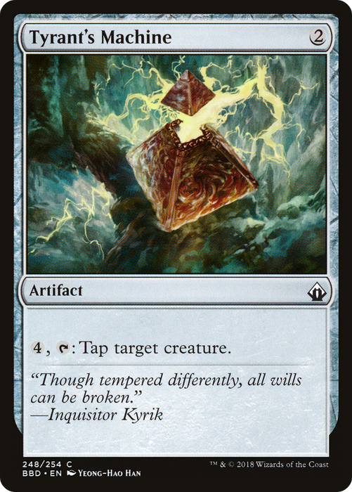 Tyrant's Machine (BBD-248) - common - Foil