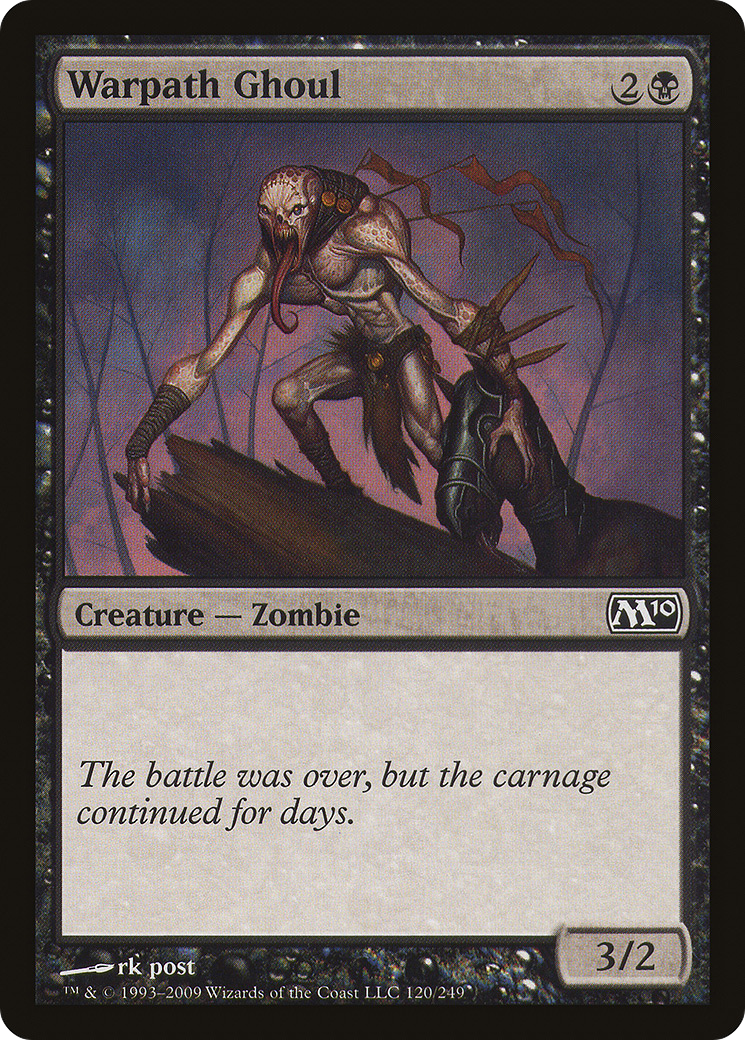 Warpath Ghoul (M10-120) - common - Foil