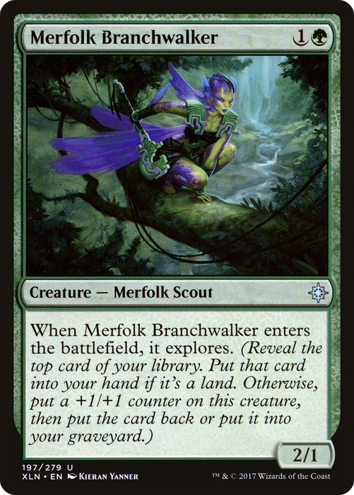 Merfolk Branchwalker (XLN-197) - uncommon - Foil