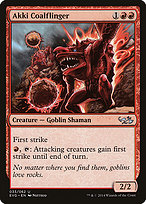 Akki Coalflinger (DD3-033) - uncommon