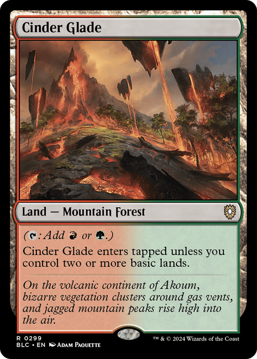 Cinder Glade (BLC-299) - rare