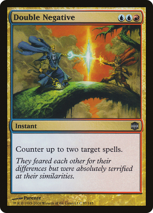 Double Negative (ARB-087) - uncommon - Foil