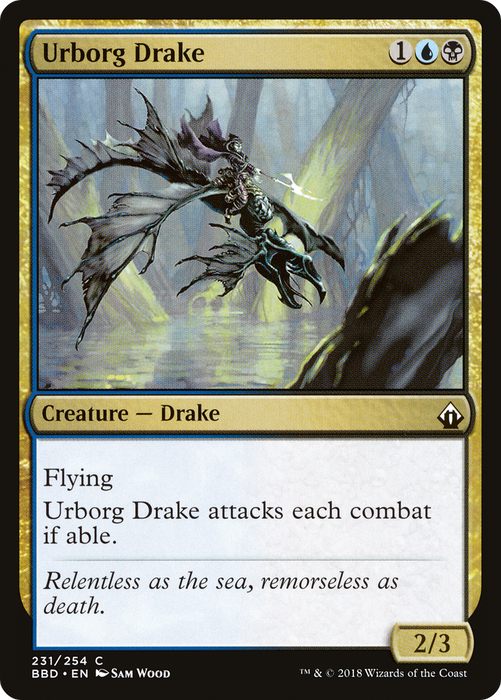 Urborg Drake (BBD-231) - common - Foil