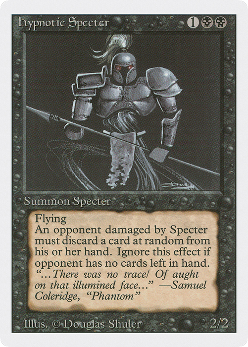 Hypnotic Specter (3ED-115) - uncommon