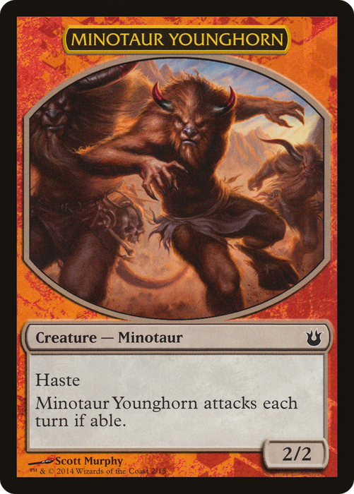 Minotaur Younghorn (HERO-002) - common