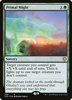 Primal Might (SCD-204) - rare
