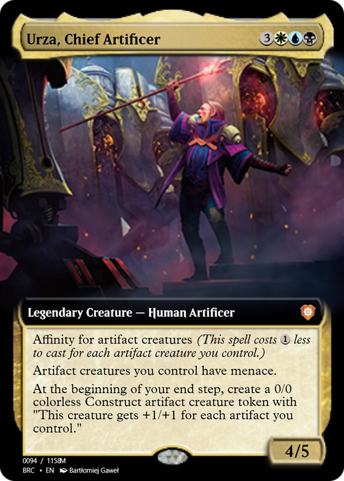 Urza, Chief Artificer (PRM-105796) - mythic