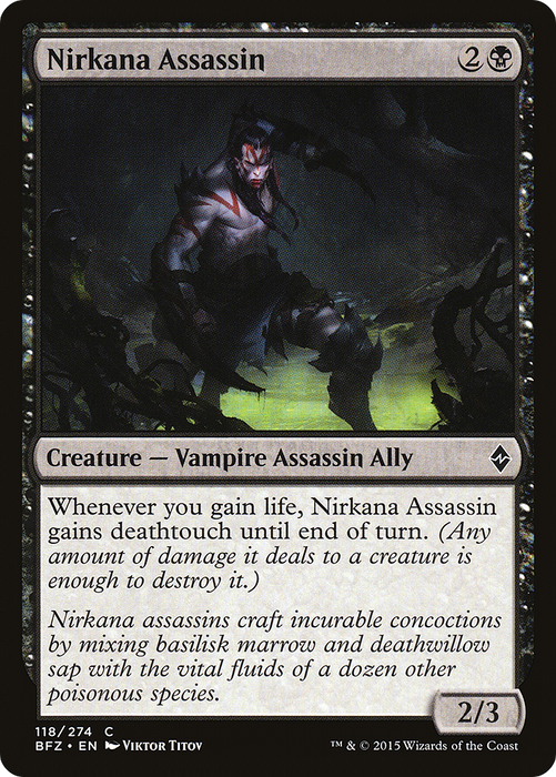 Nirkana Assassin (BFZ-118) - common - Foil