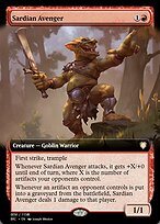 Sardian Avenger (PRM-105724) - rare - Foil