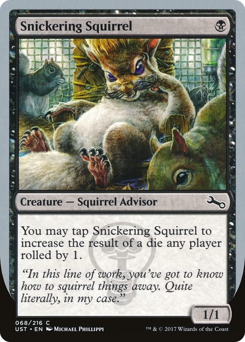 Snickering Squirrel (UST-068) - common - Foil