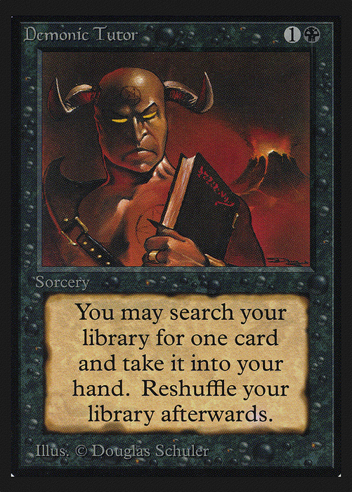 Demonic Tutor (IED-105) - uncommon