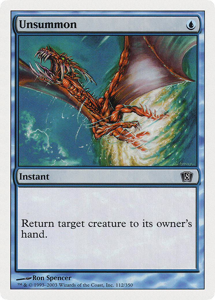 Unsummon (8ED-112) - common